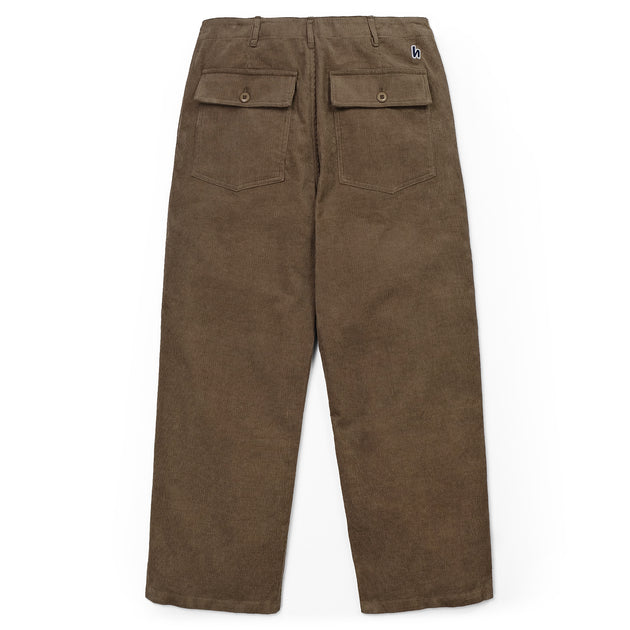 CORDUROY FATIGUE PANTS - BROWN – Harlaut Apparel