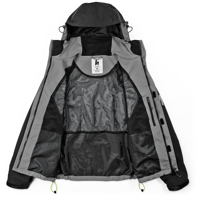 SPORTS 2L JACKET - GREY / BLACK – Harlaut Apparel
