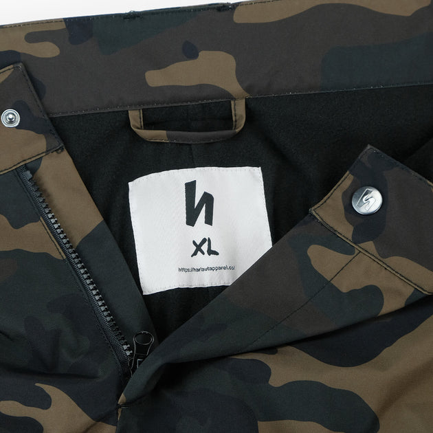 06' CARGO SNOWPANTS - CAMO – Harlaut Apparel Co.