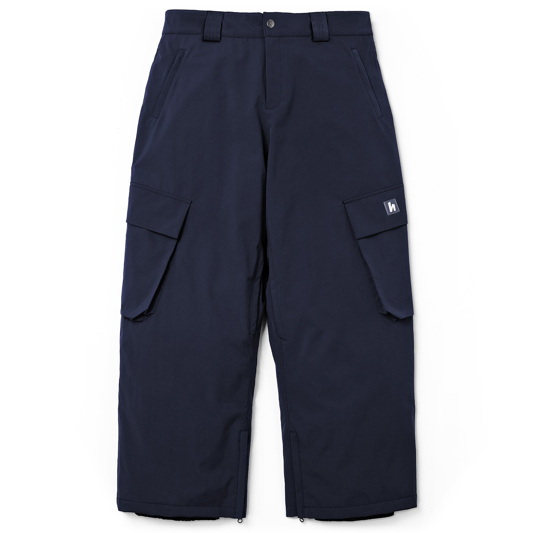 06' CARGO SNOWPANT - NAVY RIPSTOP – Harlaut Apparel