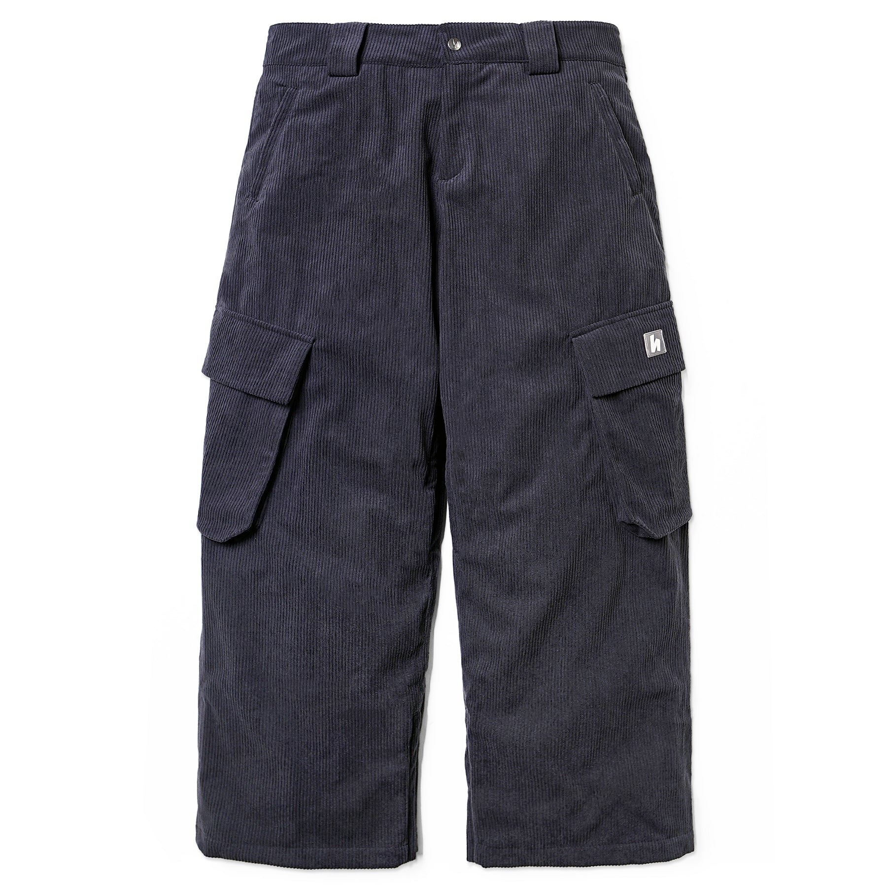 06' CARGO SNOWPANT - BLACK RIPSTOP – Harlaut Apparel