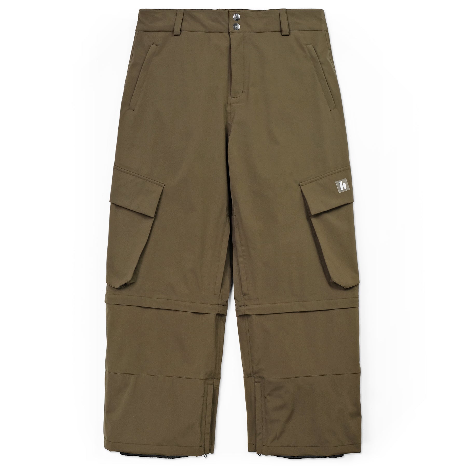 スノーボード Harlaut apparel 06 CARGO SNOWPANTS (XXL) 06-CAR-SNO-ZIP-EAR-1_13307e6c-