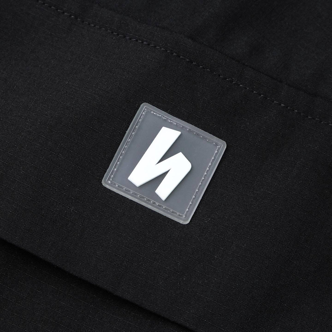 06' CARGO SNOWPANT - BLACK RIPSTOP – Harlaut Apparel