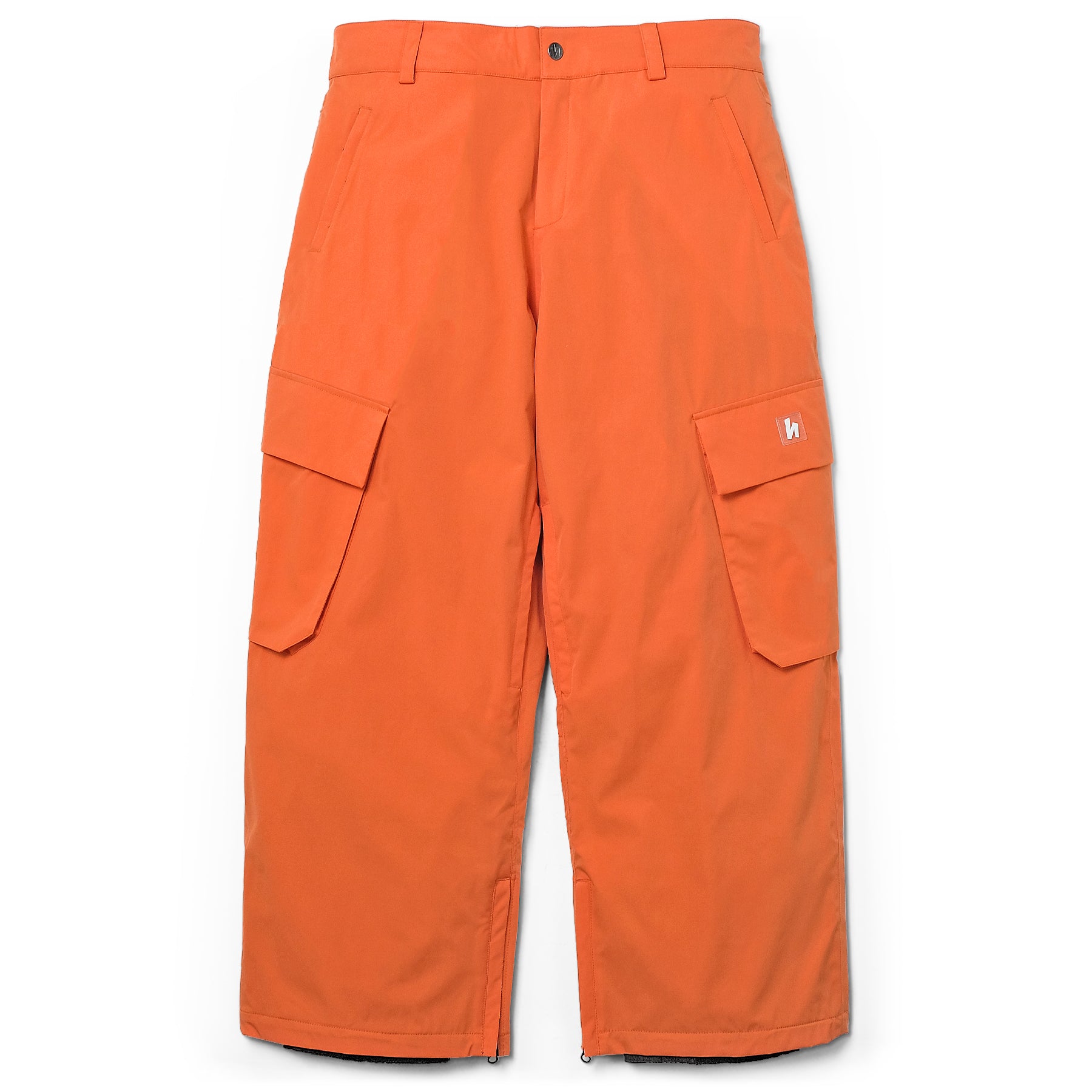スノーボード harlaut apparel 06' CARGO PANTS 06' CARGO SNOWPANT - ORANGE – Harlaut Apparel