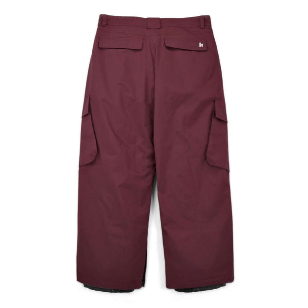 06' CARGO SNOWPANTS - WINE RED