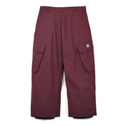 06' CARGO SNOWPANTS - WINE RED