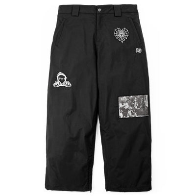 1080 SNOWPANT - PATCHES BLACK