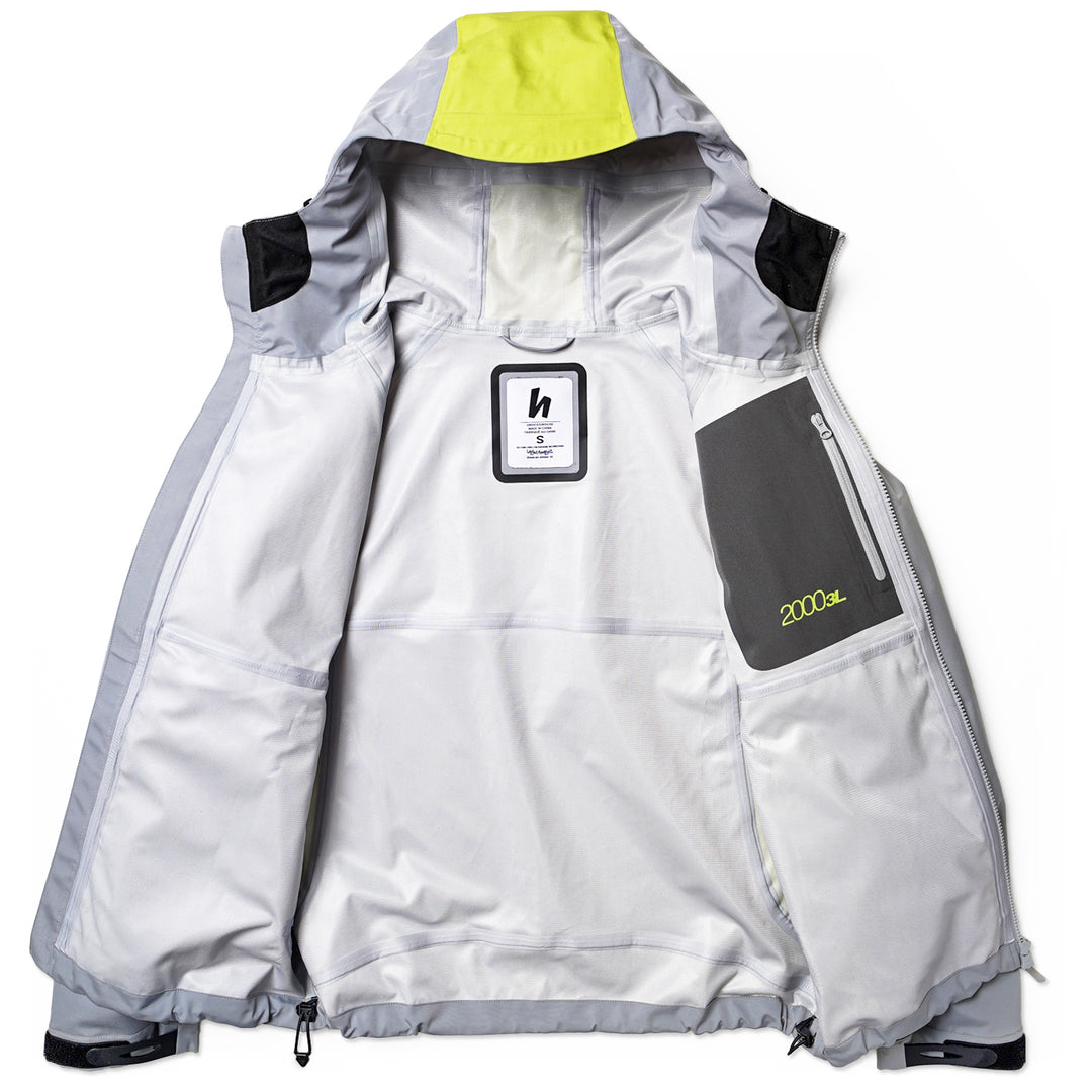2000 3L JACKET - GREY / ACID – Harlaut Apparel