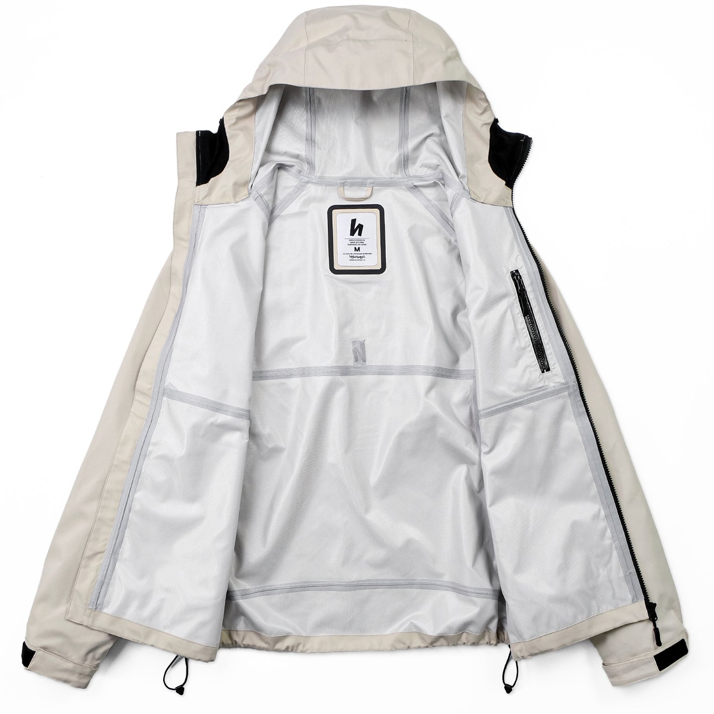 2000 3L JACKET - STONE / BLACK – Harlaut Apparel