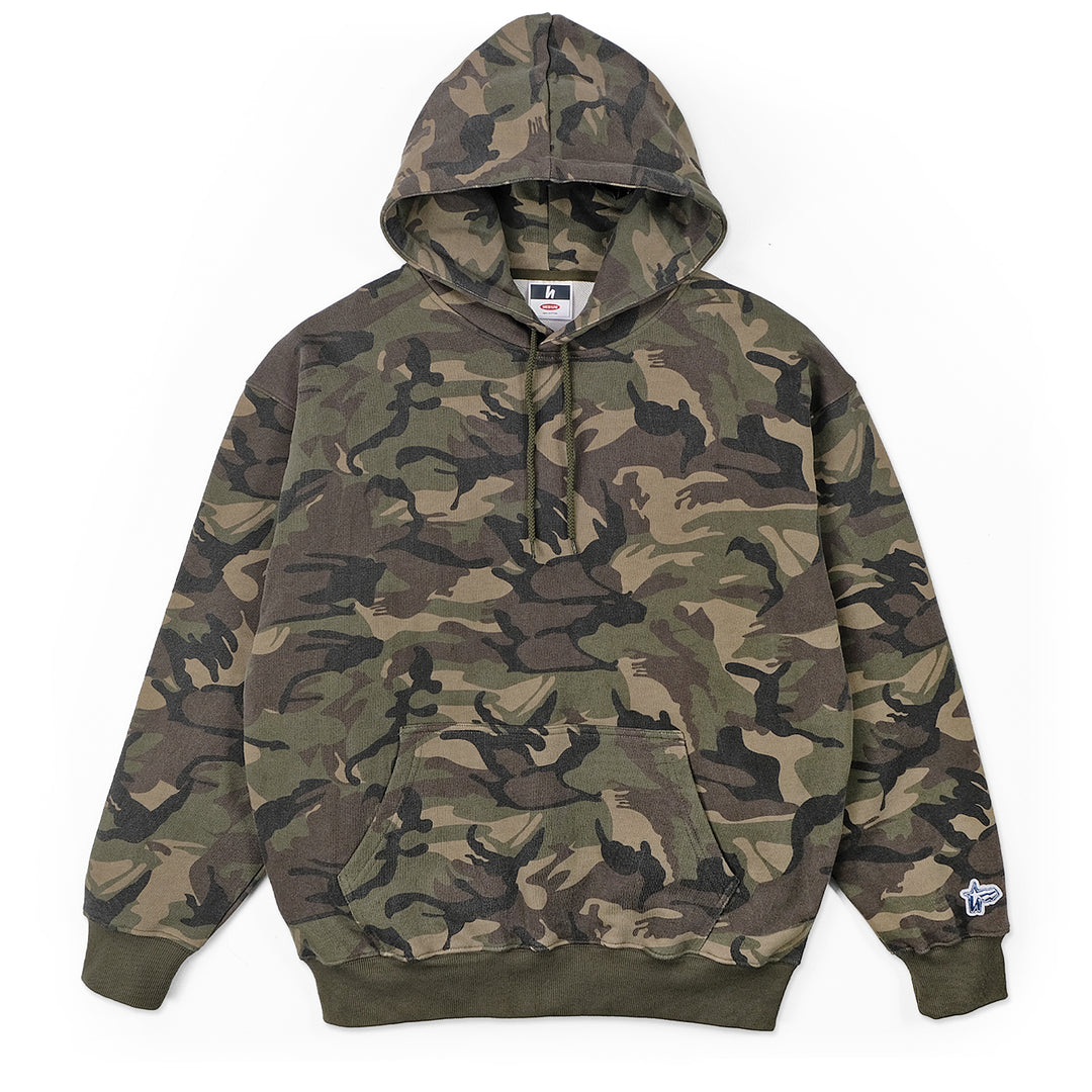 46ERS HOODIE - WOODLAND CAMO – Harlaut Apparel