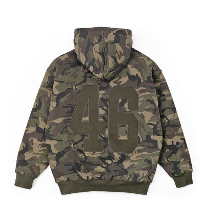 46ERS HOODIE - WOODLAND CAMO
