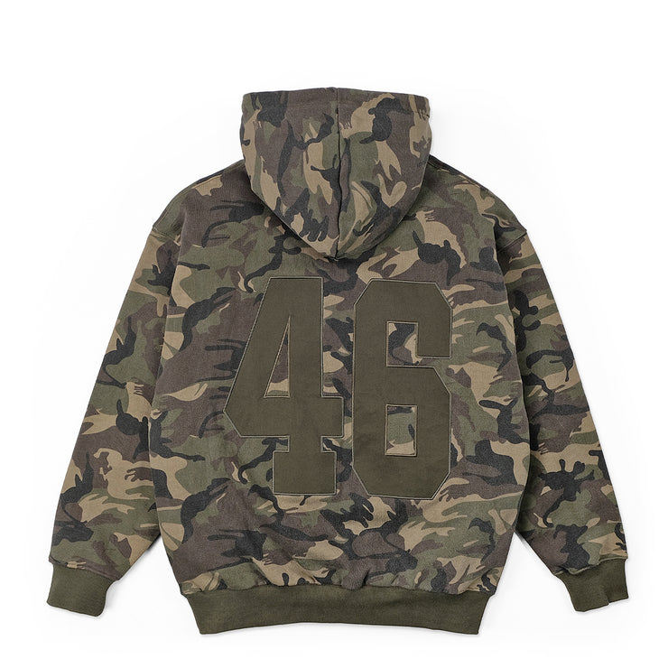 46ERS HOODIE - WOODLAND CAMO