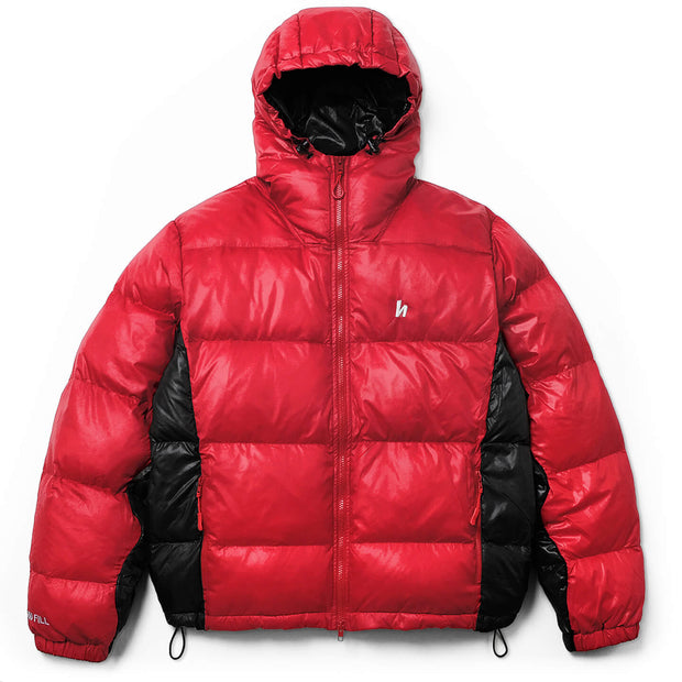 RIPSTOP WAVE PUFFER - RED