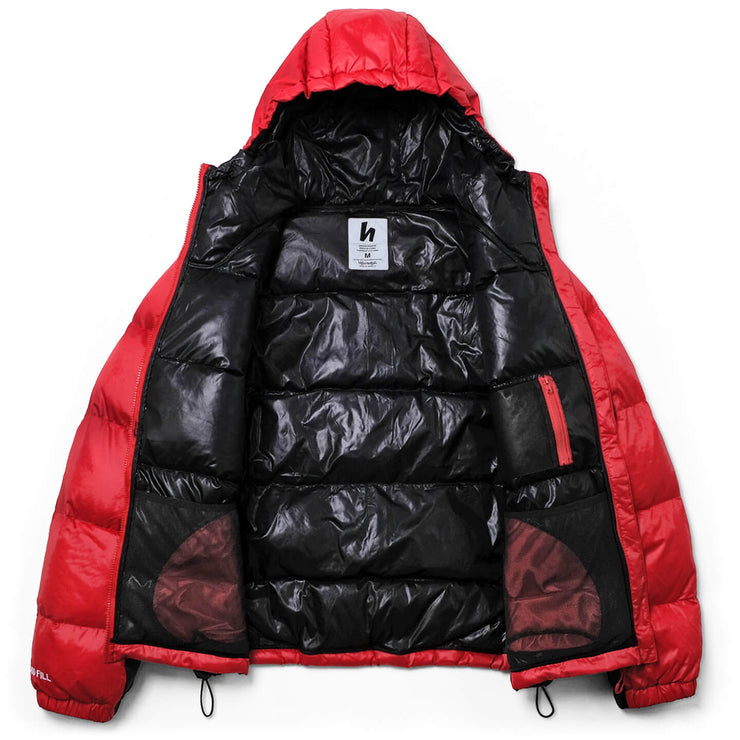 RIPSTOP WAVE PUFFER - RED