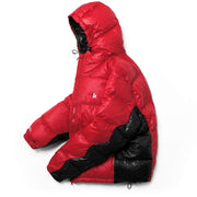 RIPSTOP WAVE PUFFER - RED