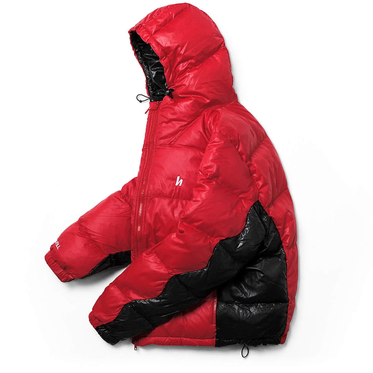 RIPSTOP WAVE PUFFER - RED