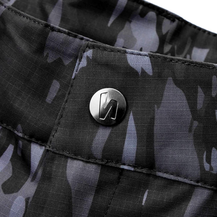 SHITKID SNOWPANT - BLUE CAMO RIPSTOP