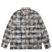 ACID ZIP SHIRT - DUST BEIGE