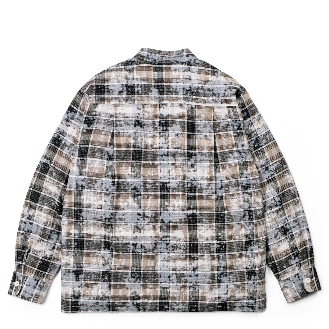 ACID ZIP SHIRT - DUST BEIGE – Harlaut Apparel