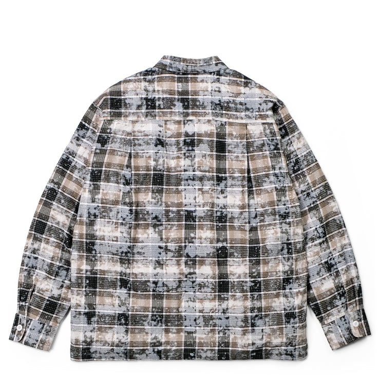 ACID ZIP SHIRT - DUST BEIGE