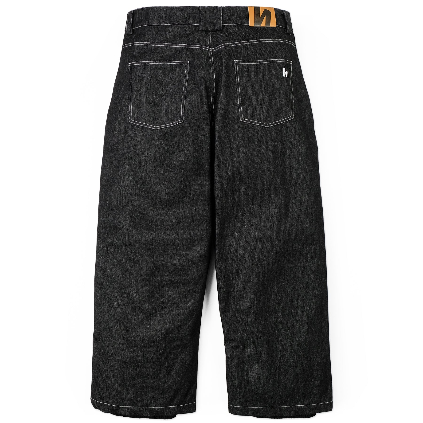 SHITKID JEAN SNOWPANTS - RAW BLACK – Harlaut Apparel