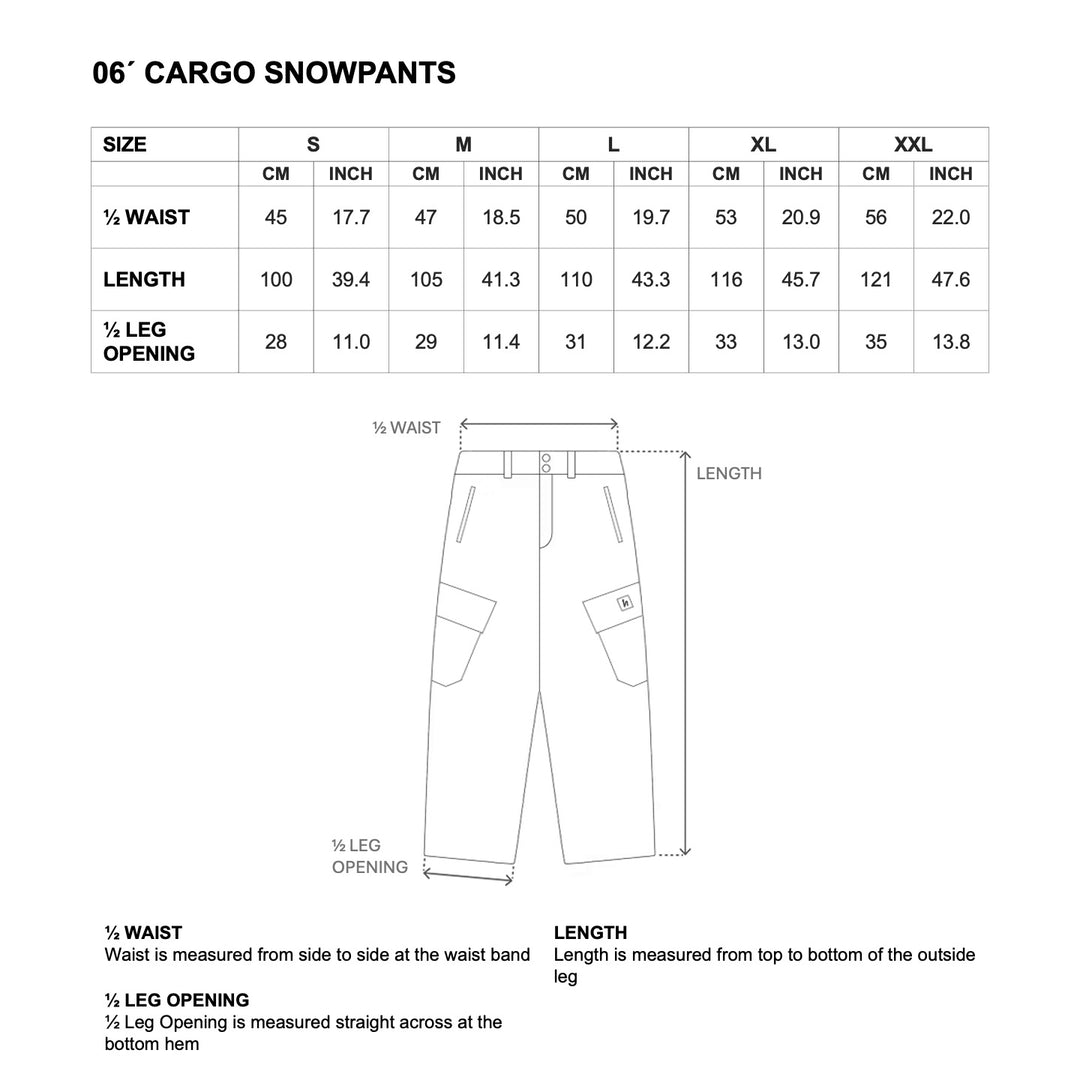 06´ CARGO SNOWPANTS – Harlaut Apparel