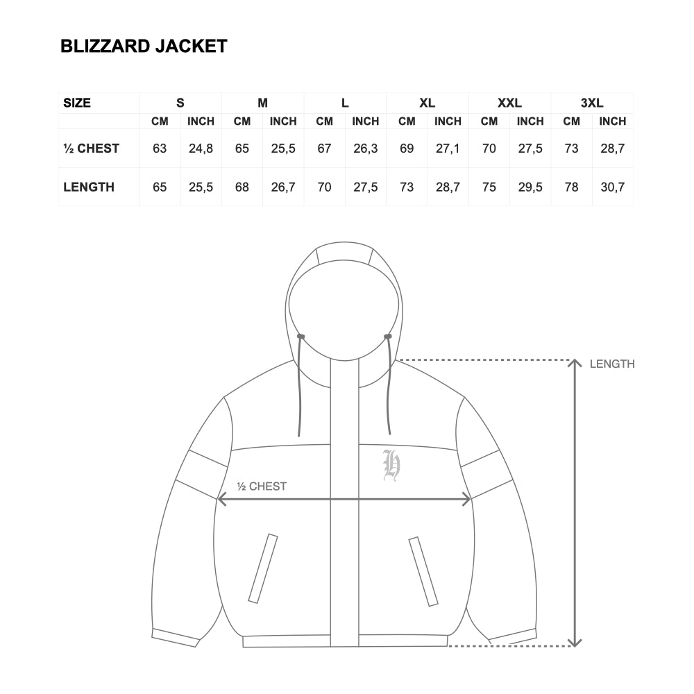 BLIZZARDS STADIUM JACKET - NAVY – Harlaut Apparel