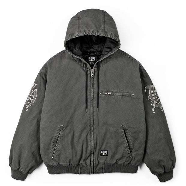 STUDDED CANVAS JACKET - BRANCH