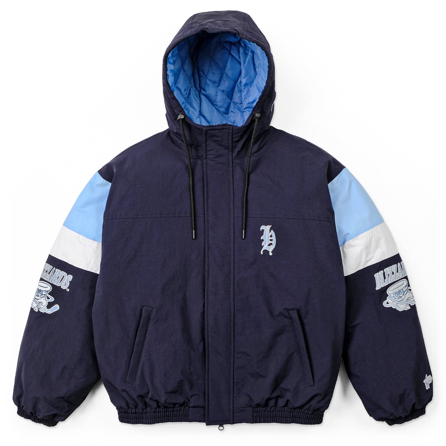 BLIZZARDS STADIUM JACKET - NAVY – Harlaut Apparel