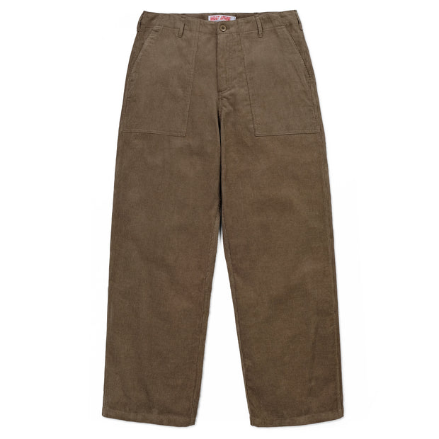 CORDUROY FATIGUE PANTS - 70'S BROWN