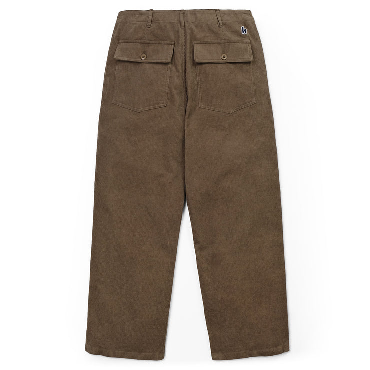 CORDUROY FATIGUE PANTS - 70'S BROWN