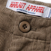 CORDUROY FATIGUE PANTS - 70'S BROWN