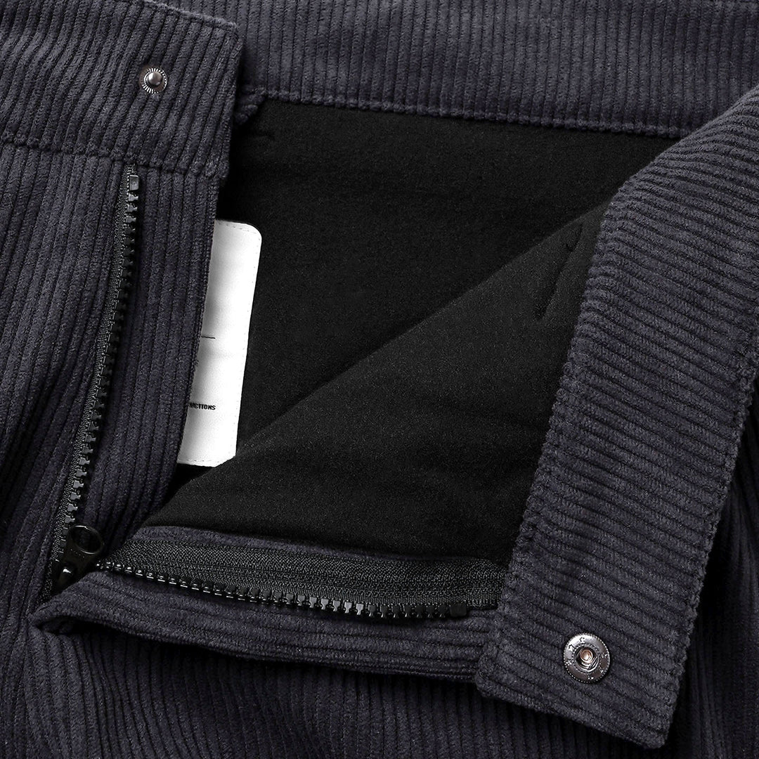 06' CARGO SNOWPANT - CHARCOAL CORDS – Harlaut Apparel