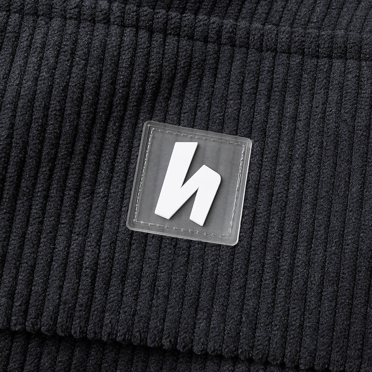 06' CARGO SNOWPANT - CHARCOAL CORDS – Harlaut Apparel