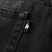 101 RELAXED JEAN - DISTRESSED BLACK