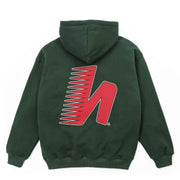 H-LOGO SPORTS HOODIE - DARK GREEN