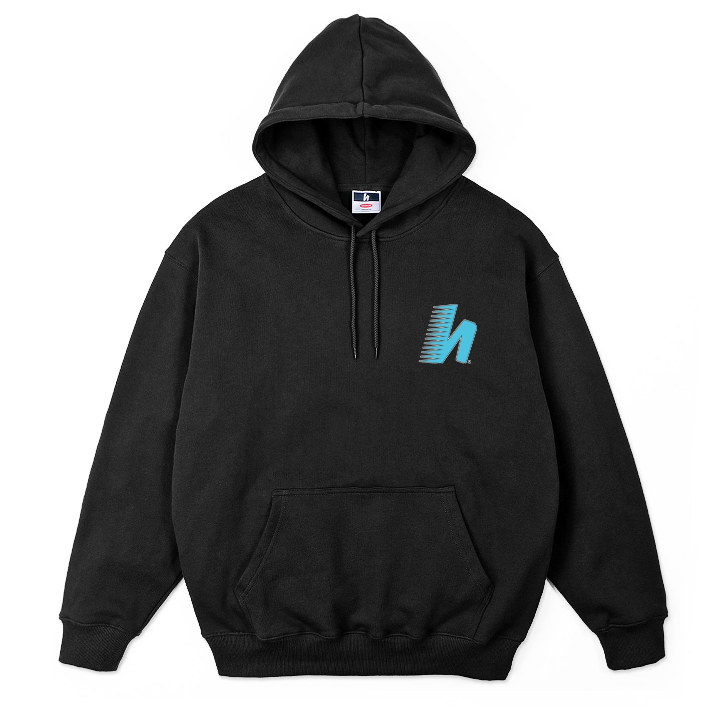 H-LOGO SPORTS HOODIE - BLACK – Harlaut Apparel