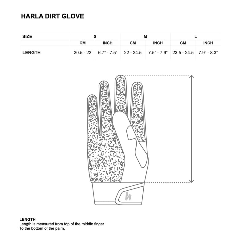 HARLA DIRT GLOVES - BRAZIL – Harlaut Apparel