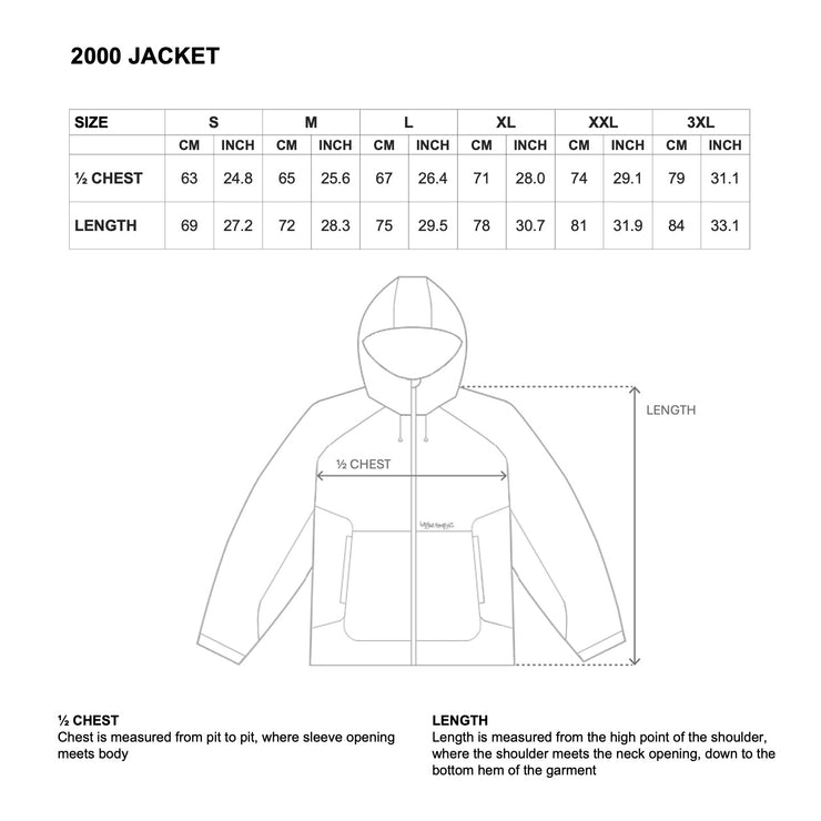 2000 JACKET - JET BLACK