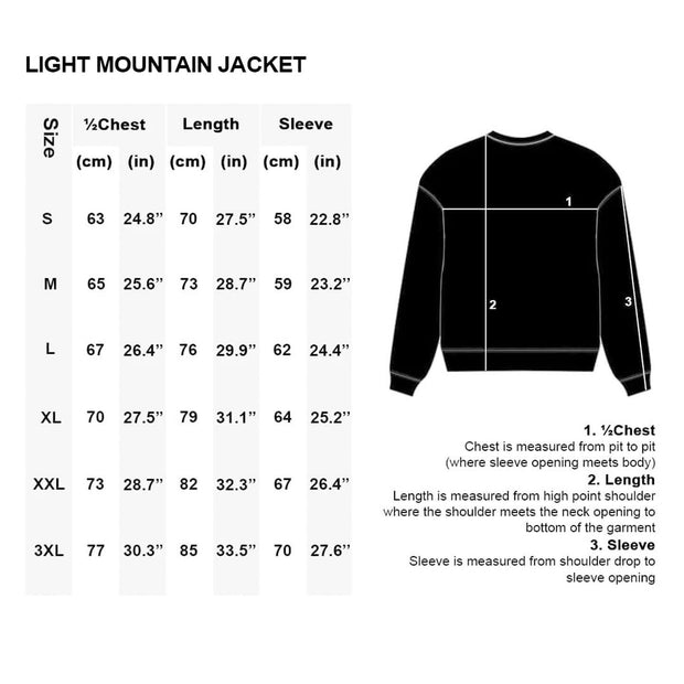 LIGHT MOUNTAIN JACKET - YELLOW / BLACK