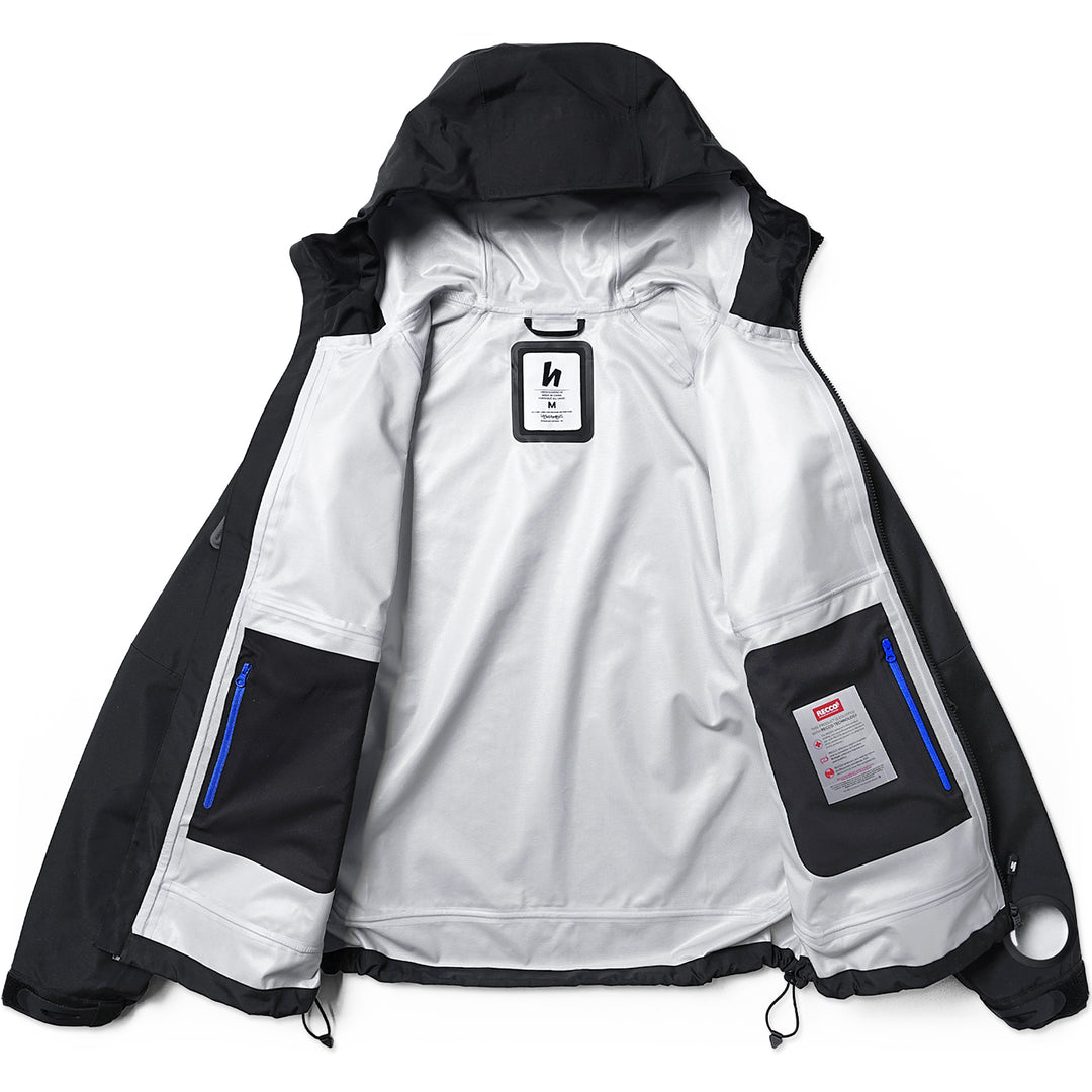 MOON 3L JACKET - BLACK – Harlaut Apparel
