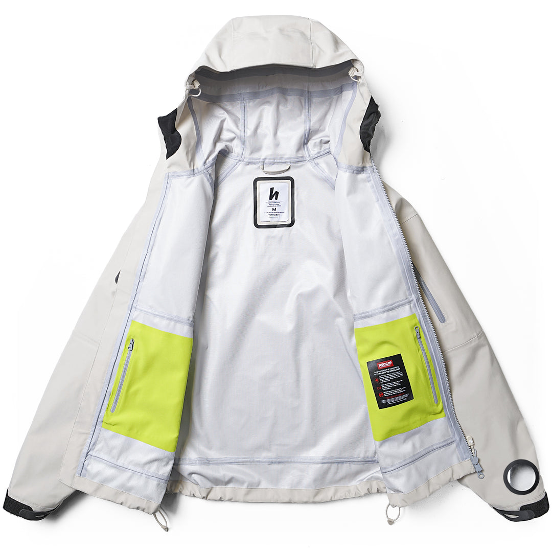 MOON 3L JACKET - STONE – Harlaut Apparel