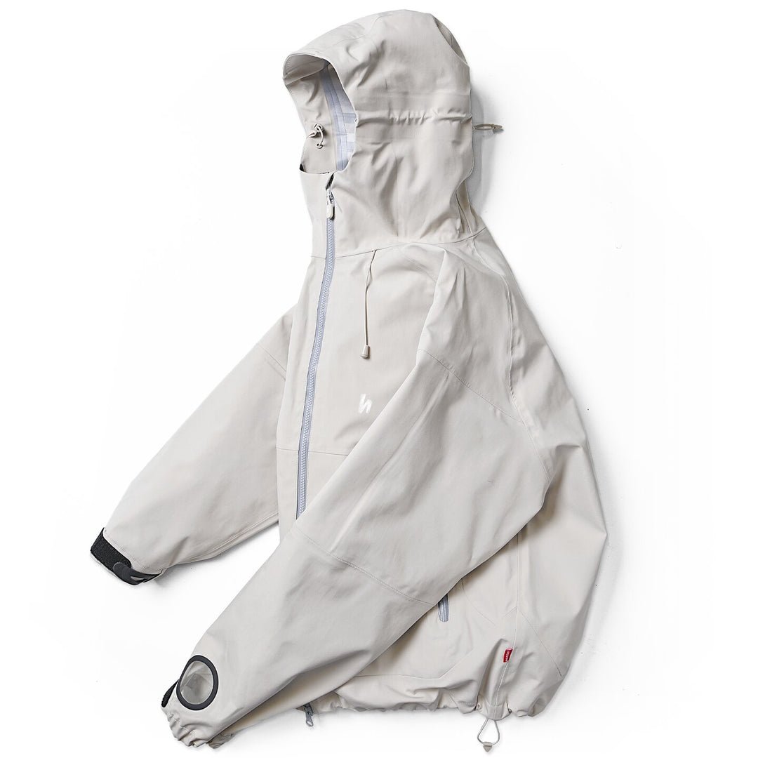 MOON 3L JACKET - STONE – Harlaut Apparel
