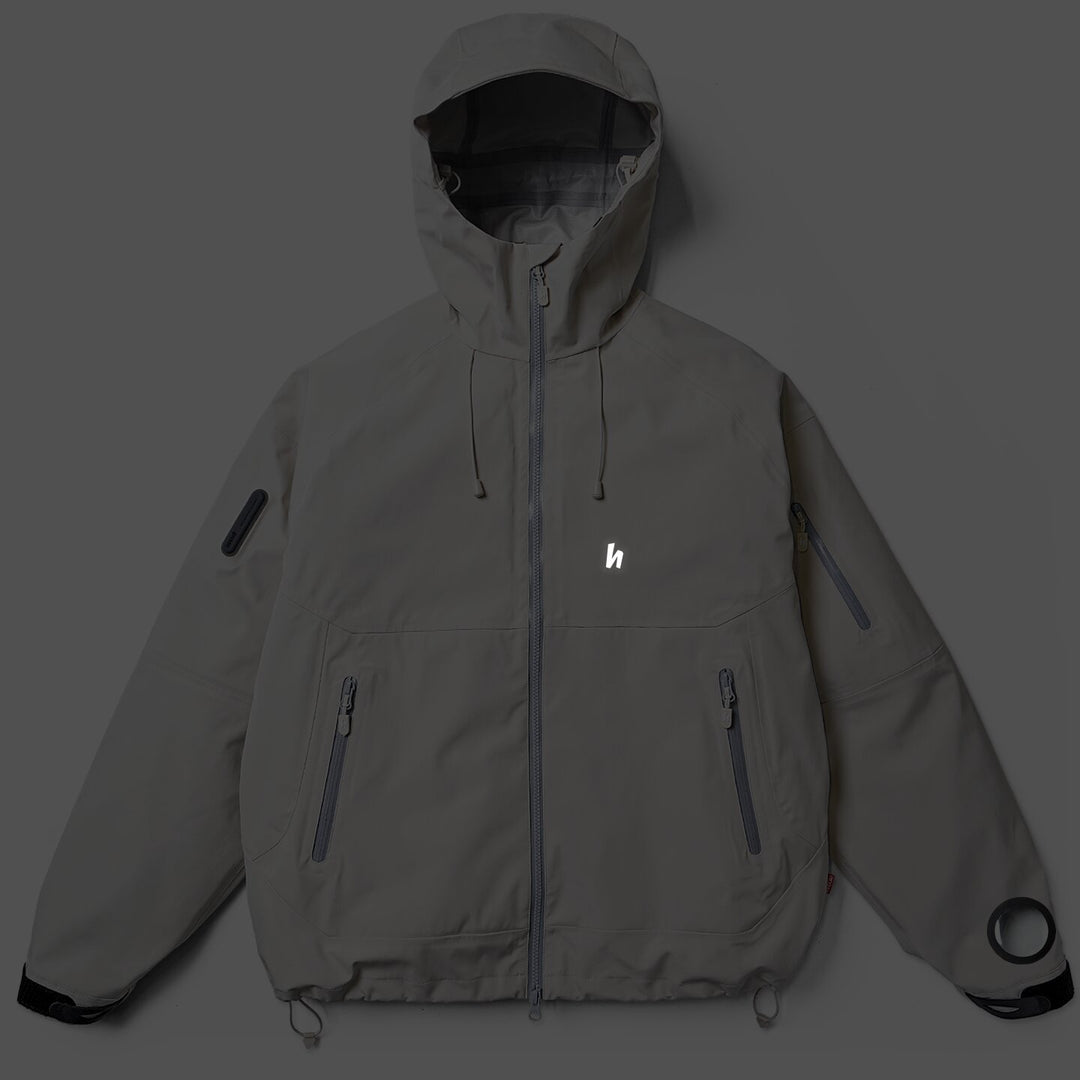 MOON 3L JACKET - STONE – Harlaut Apparel