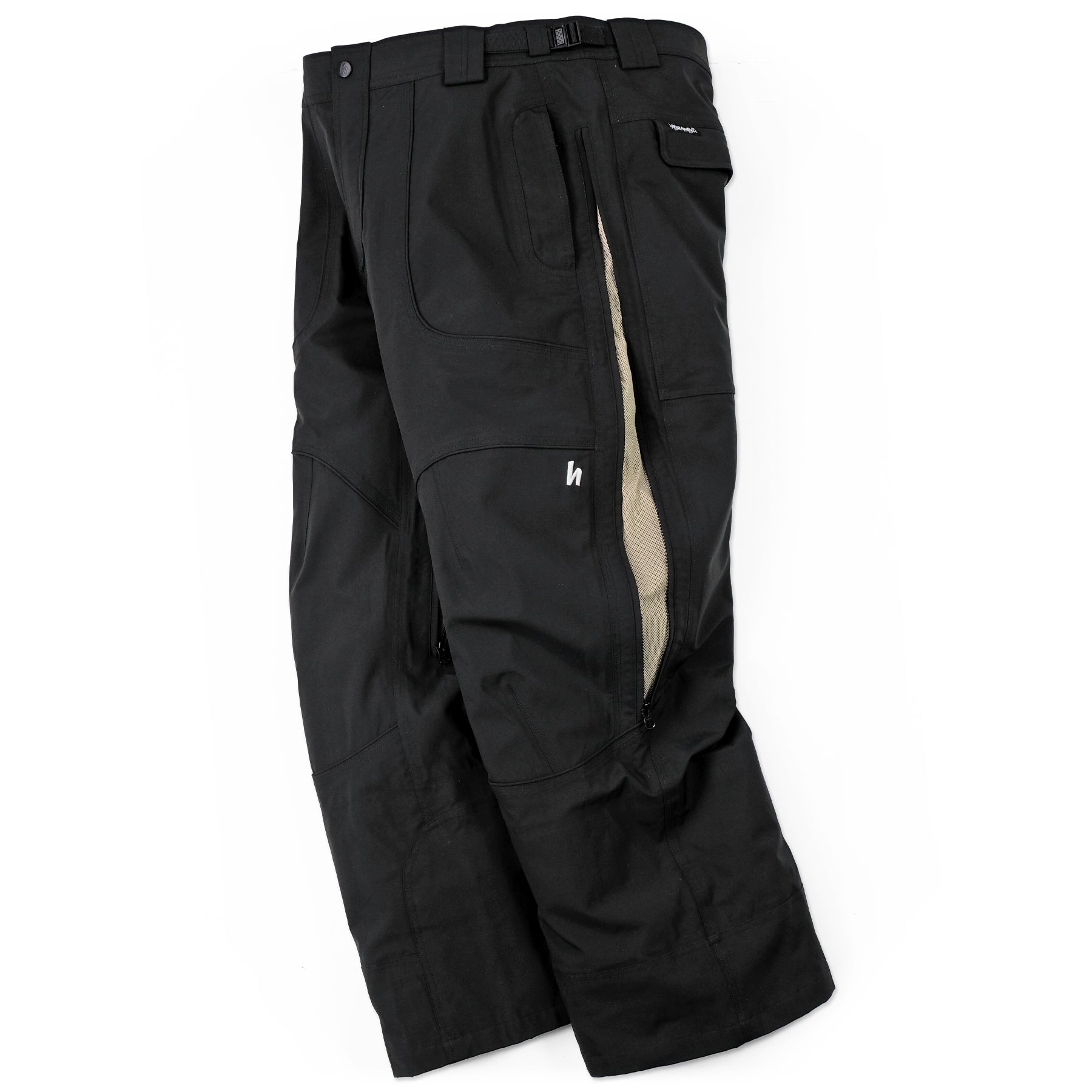 スノーボード Harlautapparel CARGOPANT XXL RACER-X SNOWPANT - BLACK – Harlaut Apparel