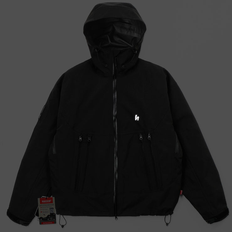 QUAD-VENT 3L JACKET - BLACK