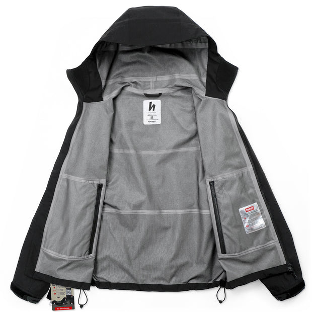 QUAD-VENT 3L JACKET - BLACK