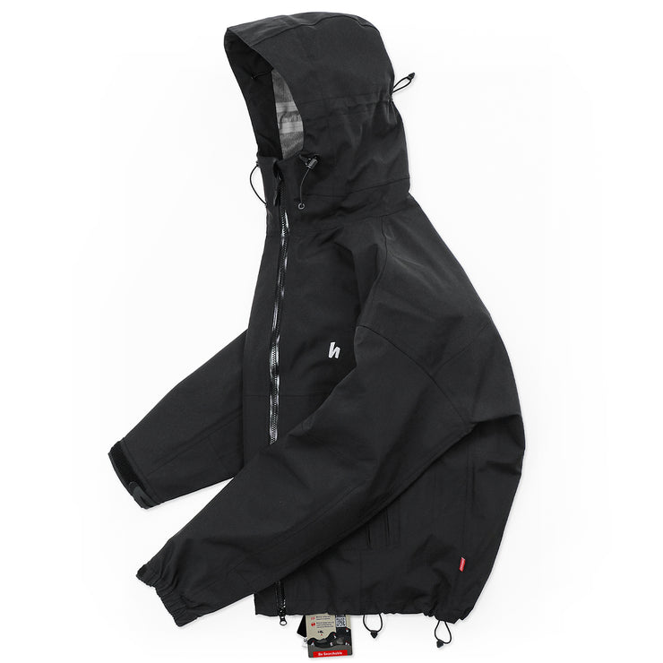 QUAD-VENT 3L JACKET - BLACK