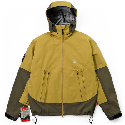 QUAD-VENT 3L JACKET - OLIVE / GOLD