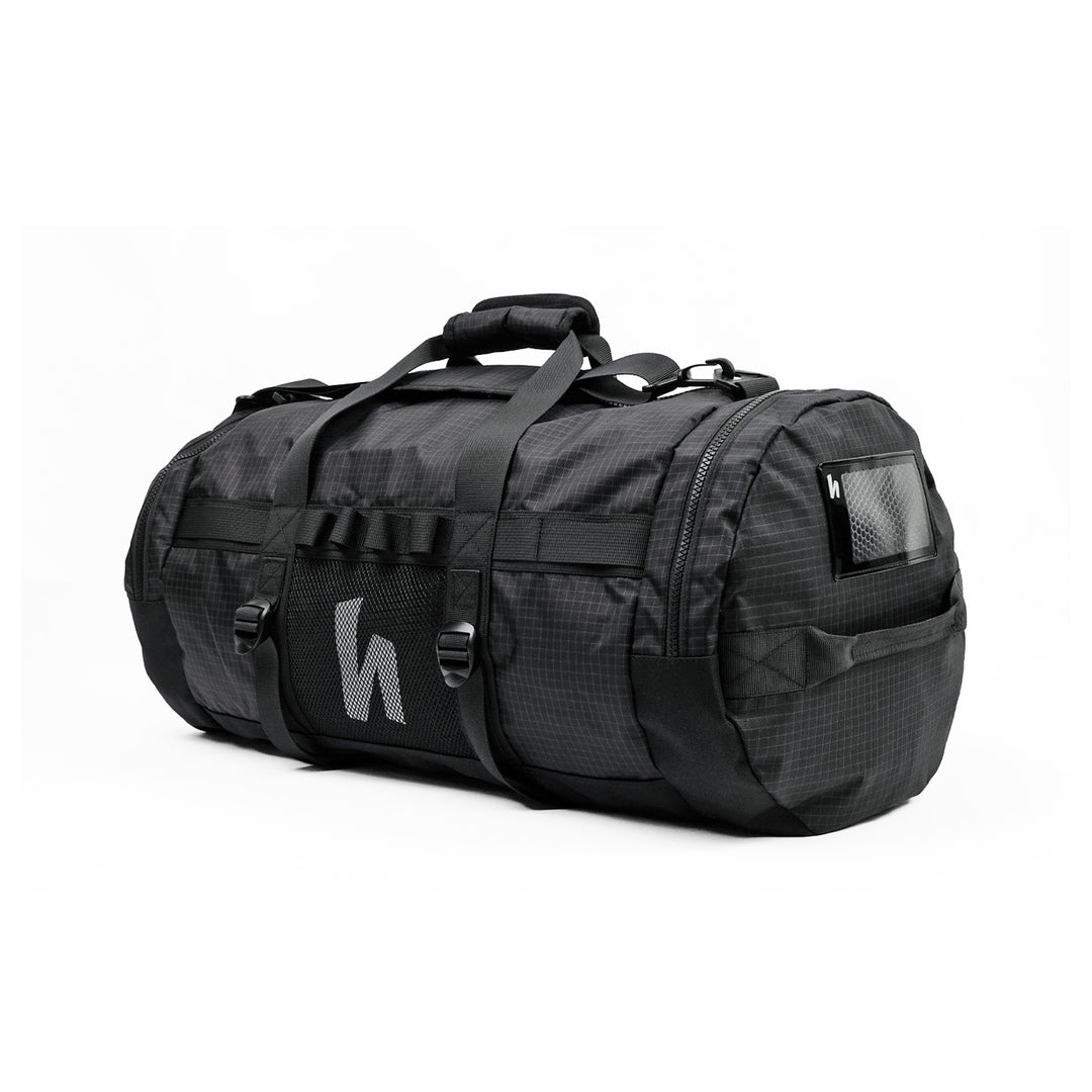 RIPSTOP 40L DUFFLE BAG - BLACK – Harlaut Apparel